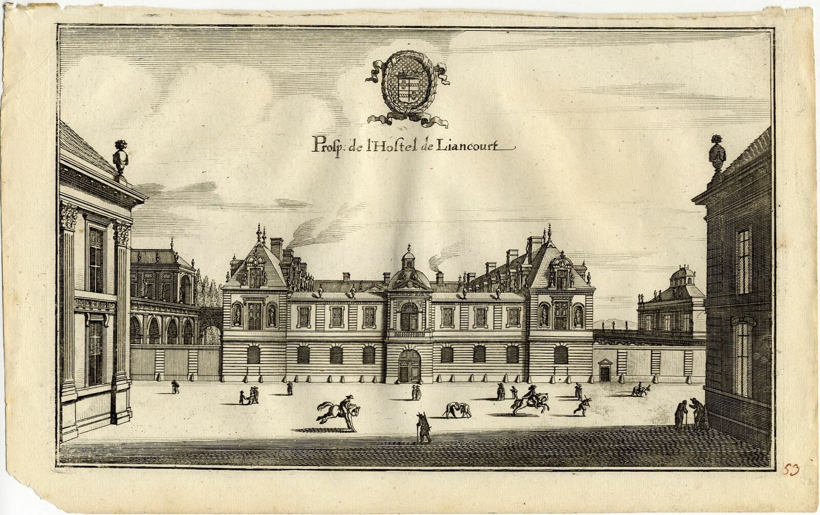 Logement1794 -  12 rue de Seine - Hôtel la Rochefoucault, ParisJacques-Augustin de Silvestre, Augustin-François de Silvestre 