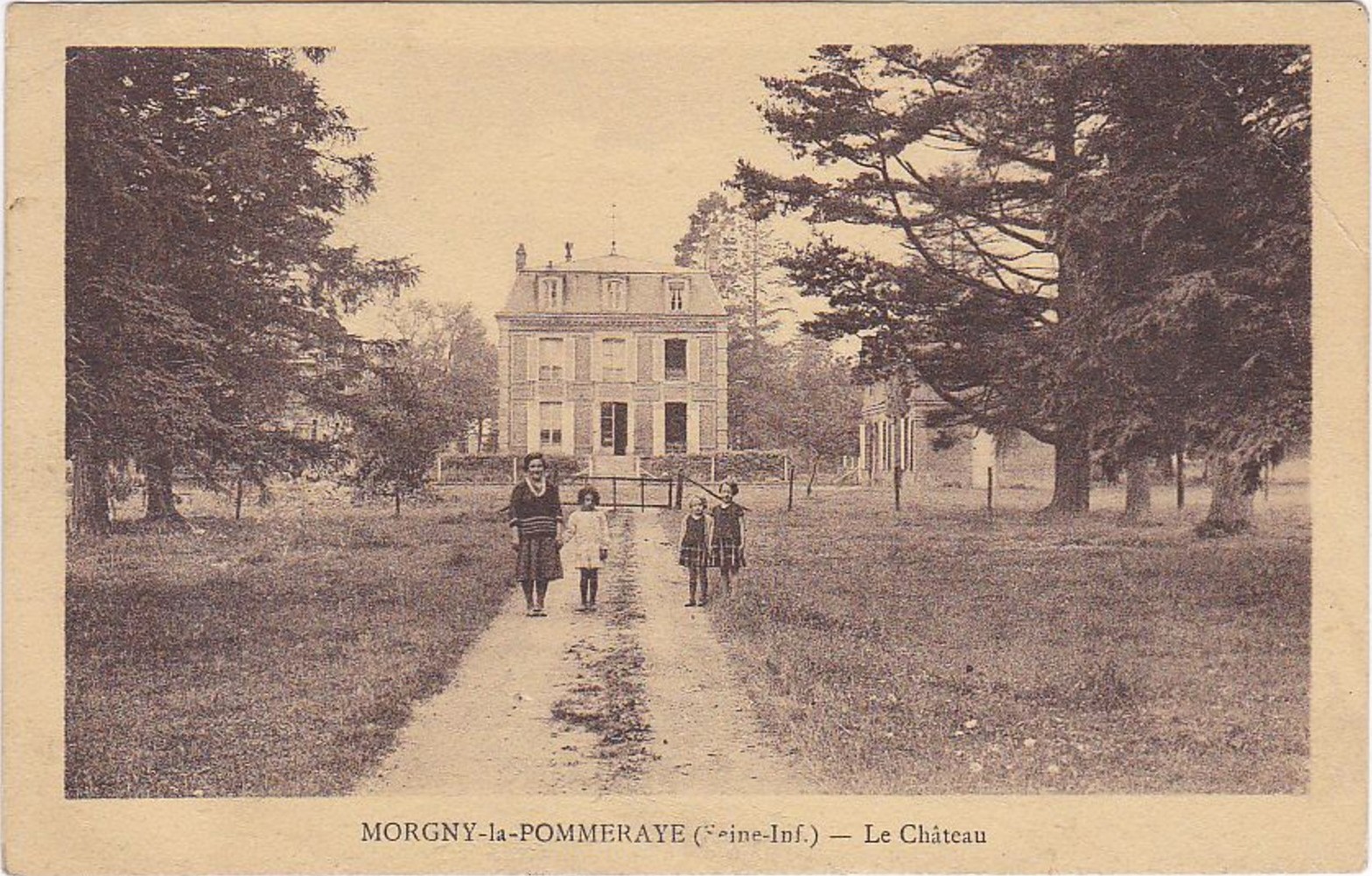 Logement1885 -  La Pommeraye, Morgny - La Pommeraye (76) Franz de Silvestre, Jacques de Silvestre  Propriété 