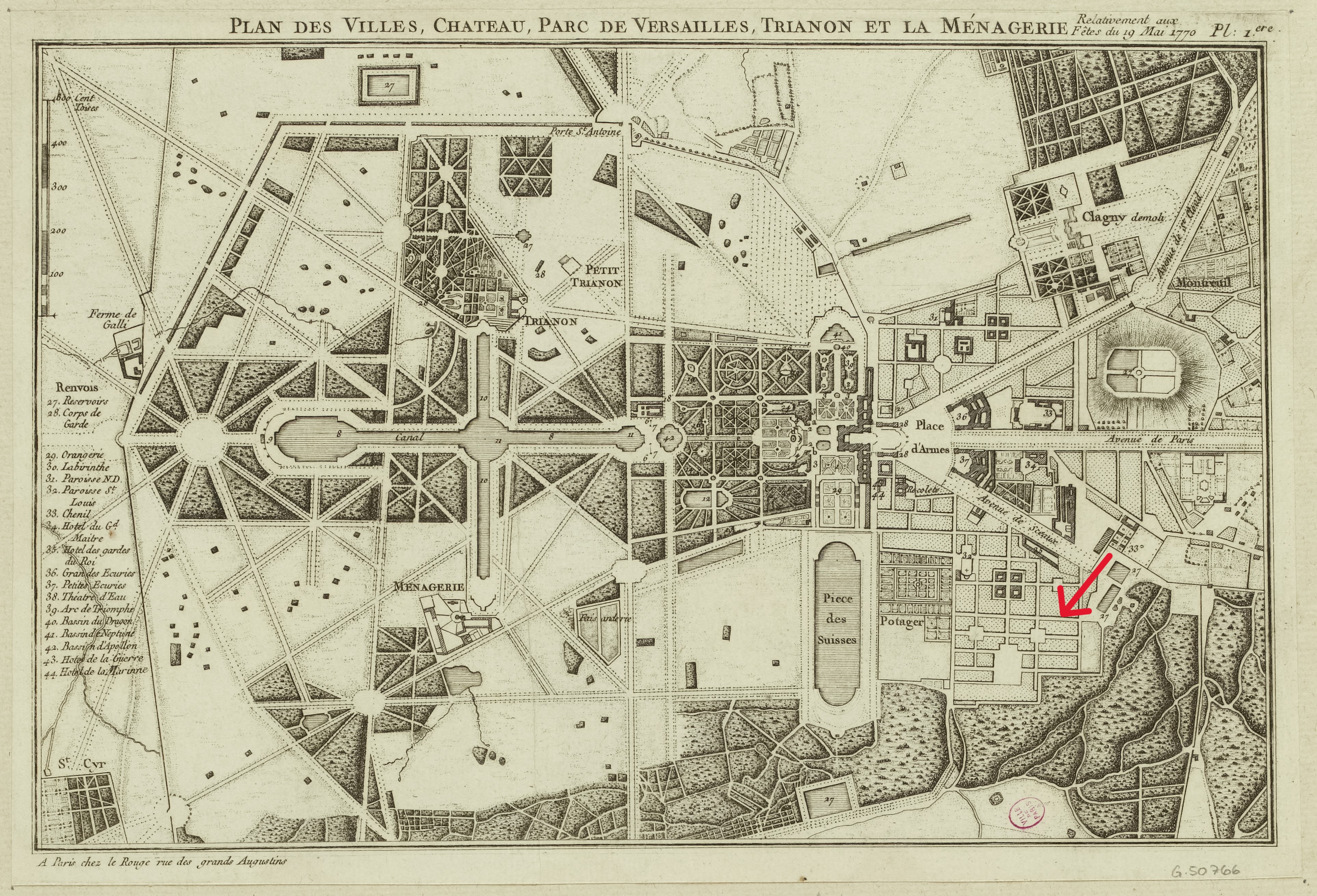 Logement0 -  47 rue des Bourdonnais, VersaillesMarie-Maximilienne de Silvestre 