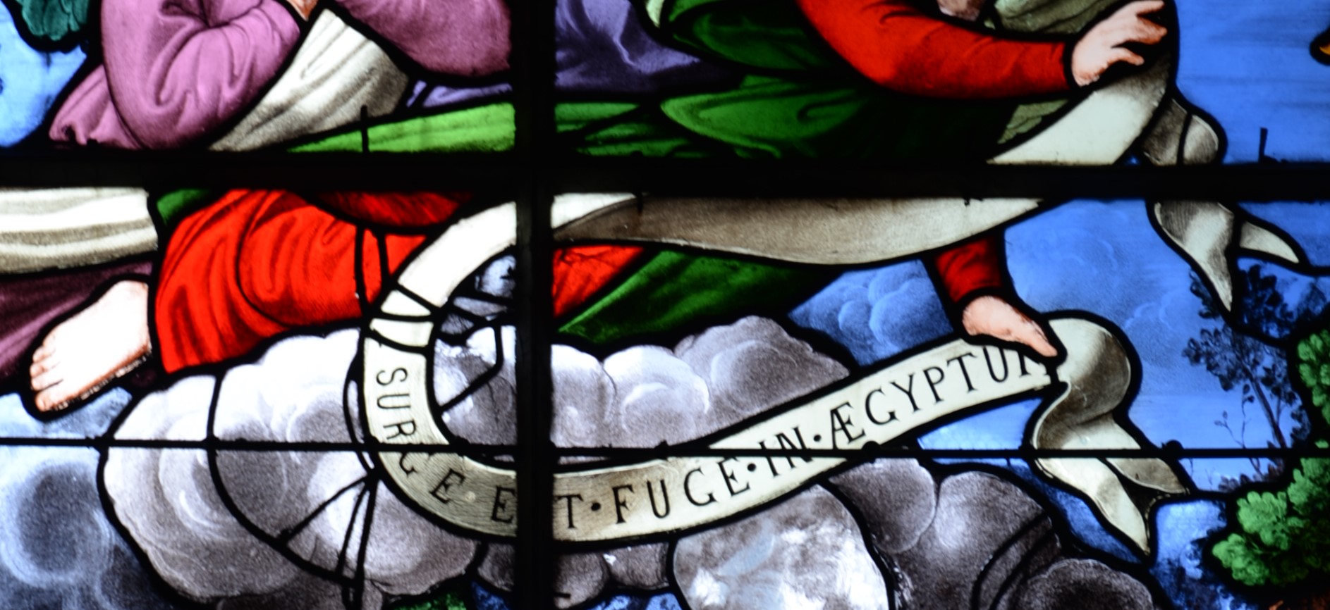 Détail de la banderole