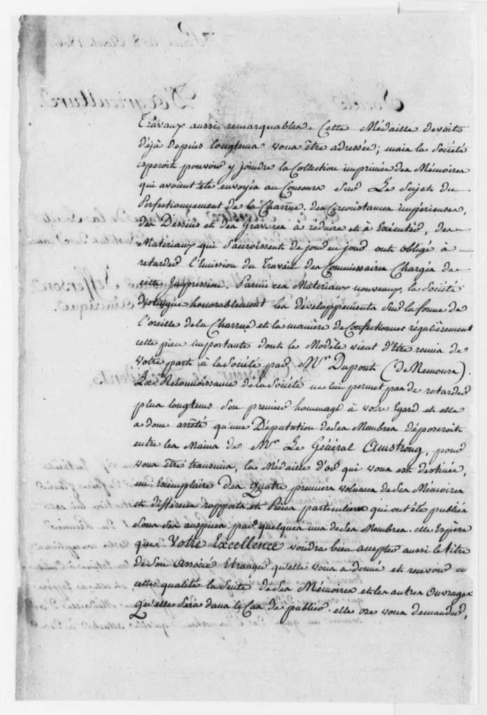 Lettre de Augustin-François de Silvestre à Thomas Jefferson - Page 2
