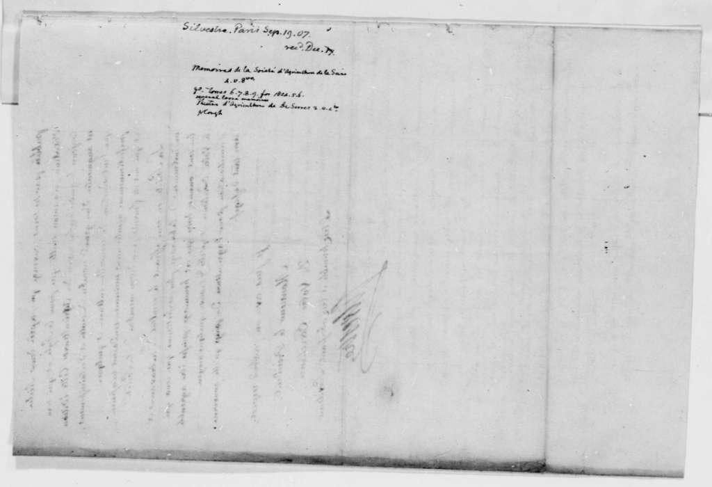 Lettre de Augustin-François de Silvestre à Thomas Jefferson - Page 4
