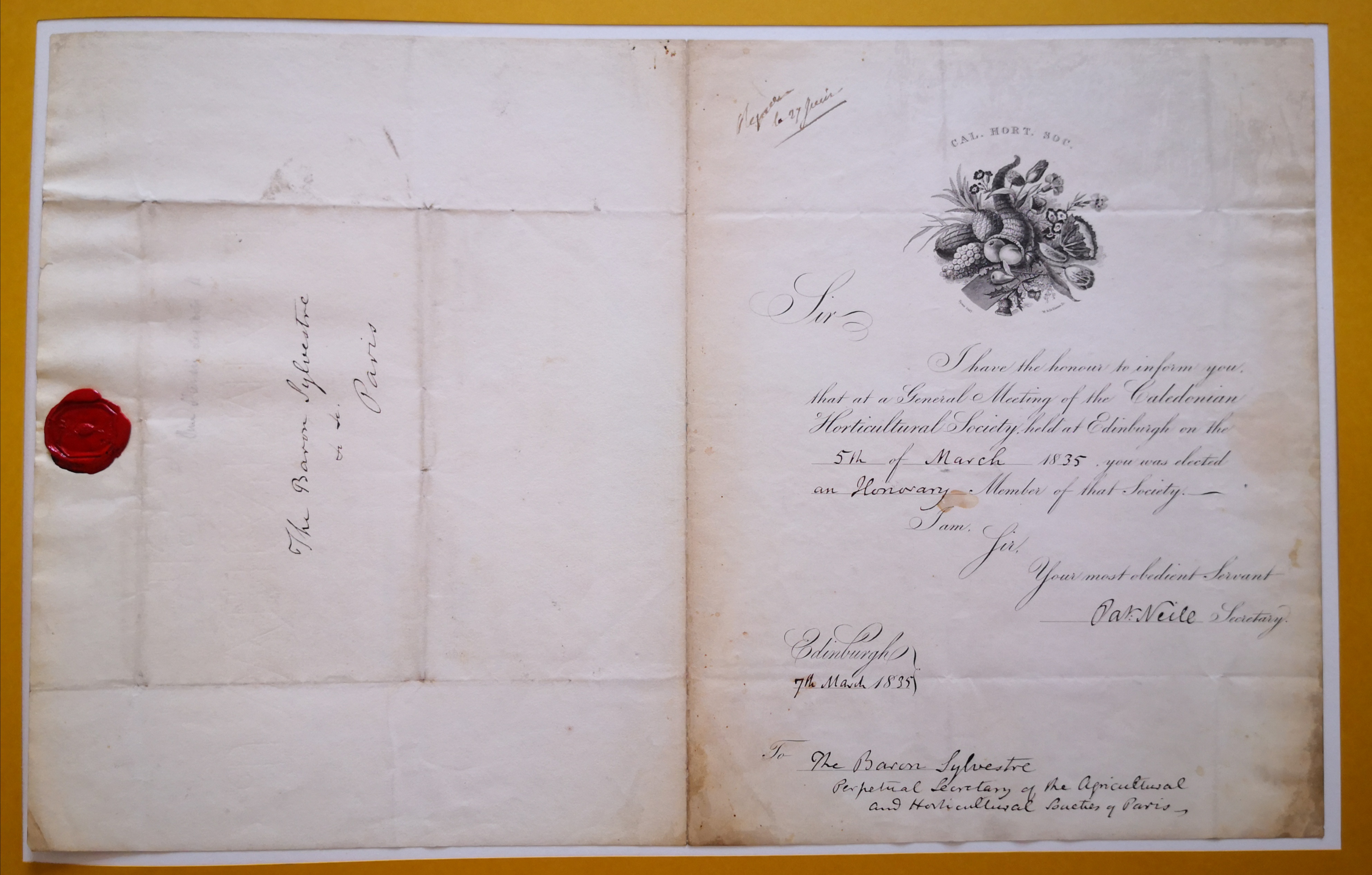  Lettre de membre d