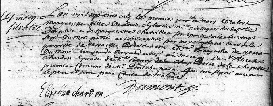 Naissance - Document 1
