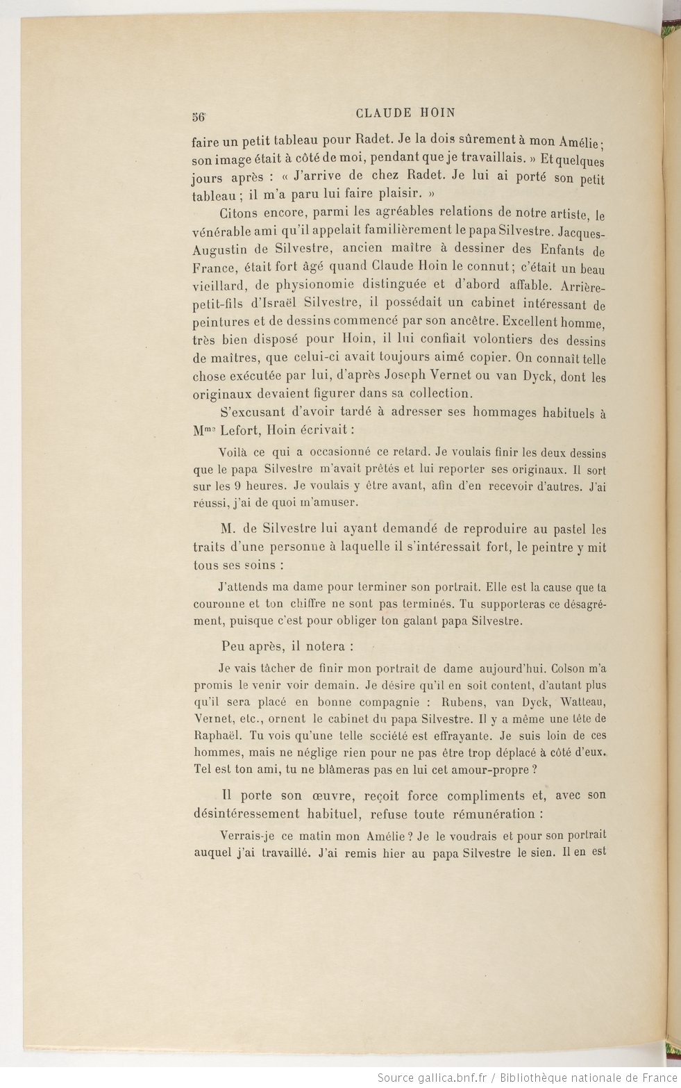 Claude Hoin (peintre et miniaturiste) parle de «Papa Silvestre» - Page 56