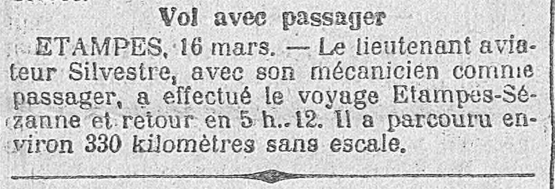  Vol avec passager - Document 1