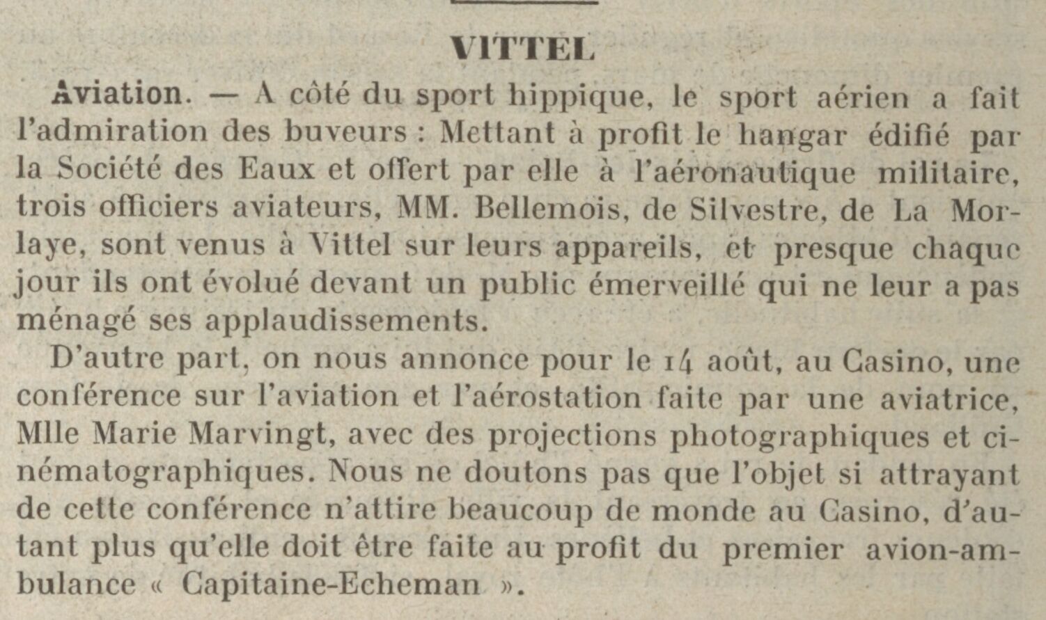  Meetings et démonstrations à Vichy - Document 1