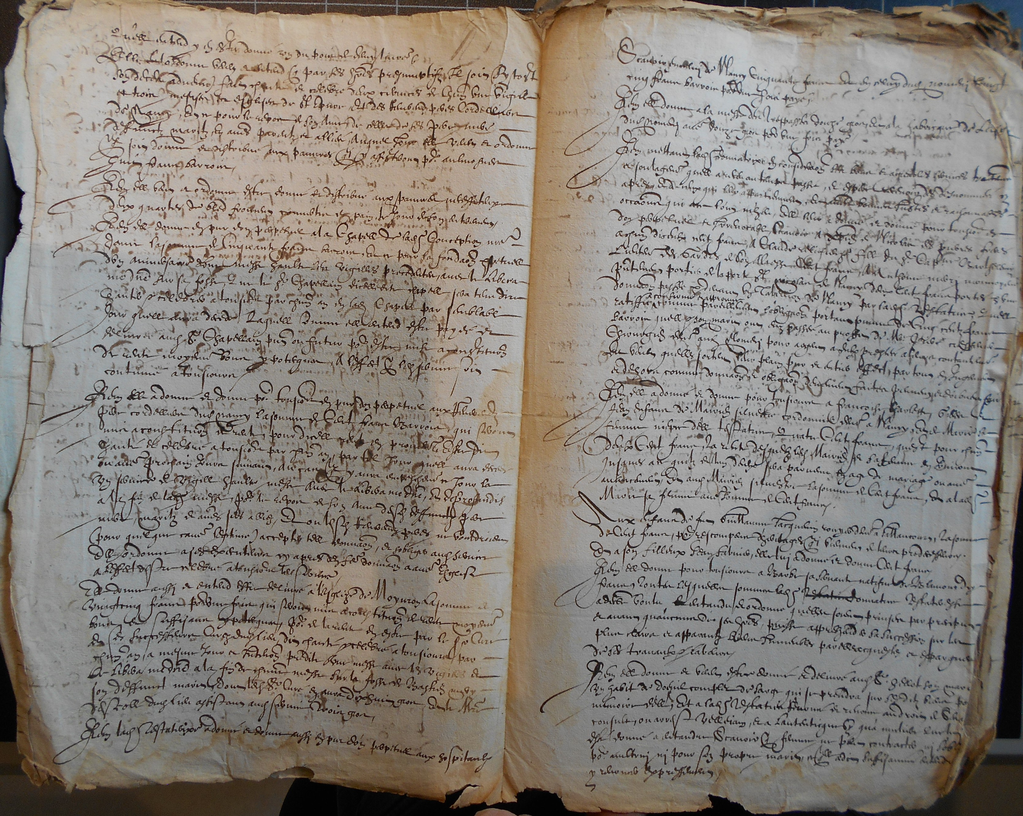  Testament de Barbe WILLERMIN où apparaît Marien SILVESTRE - Pages 2 & 3
