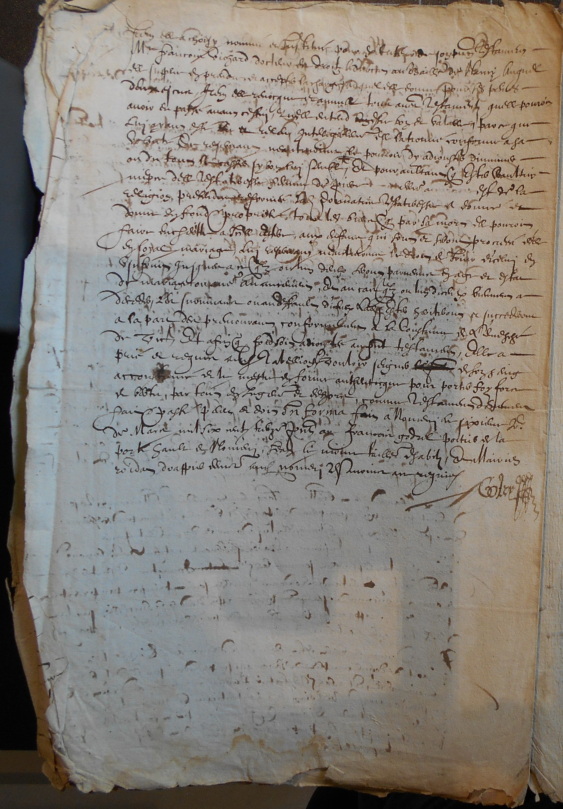  Testament de Barbe WILLERMIN où apparaît Marien SILVESTRE - Page 4