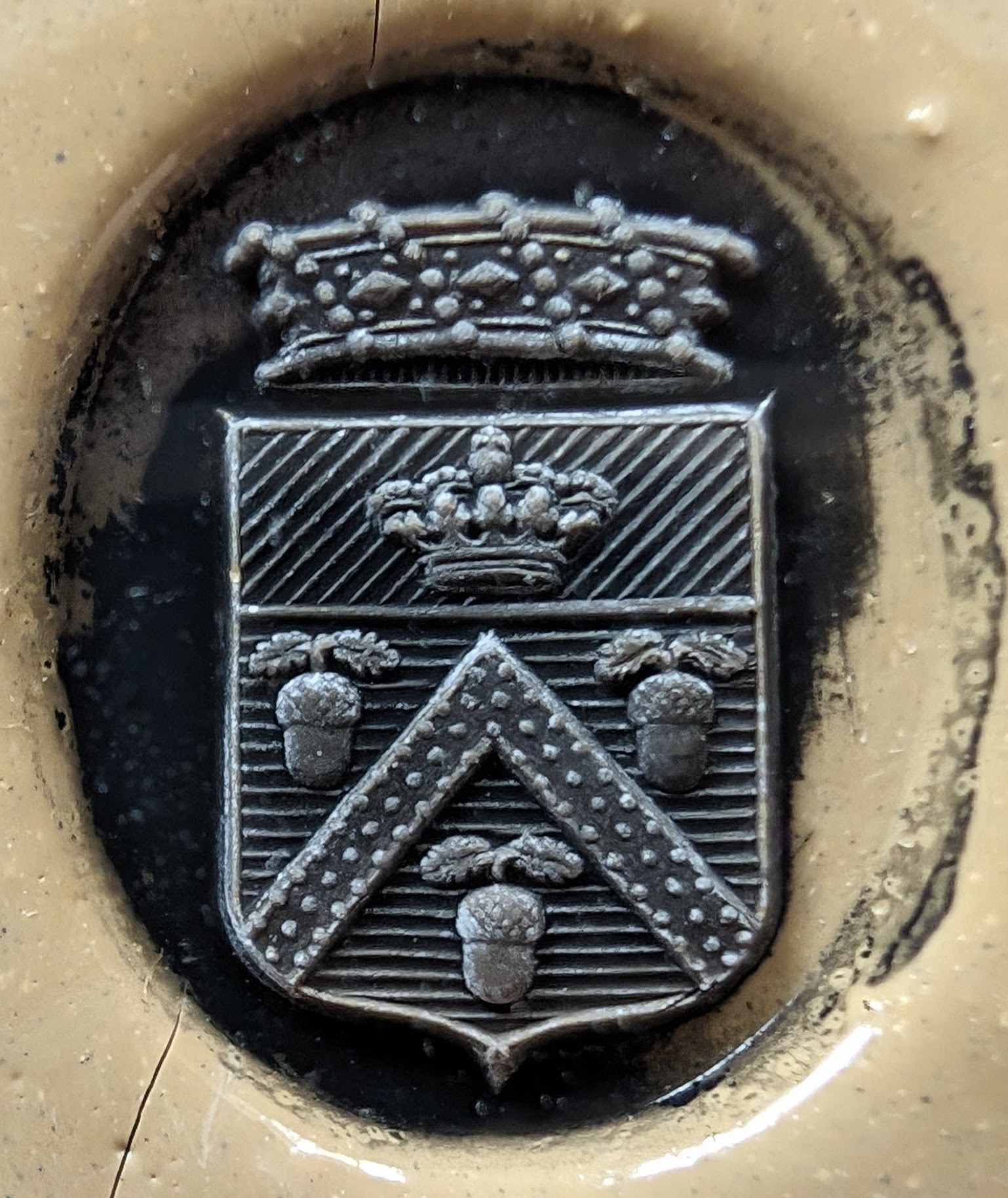 Empreinte de la chevalière
