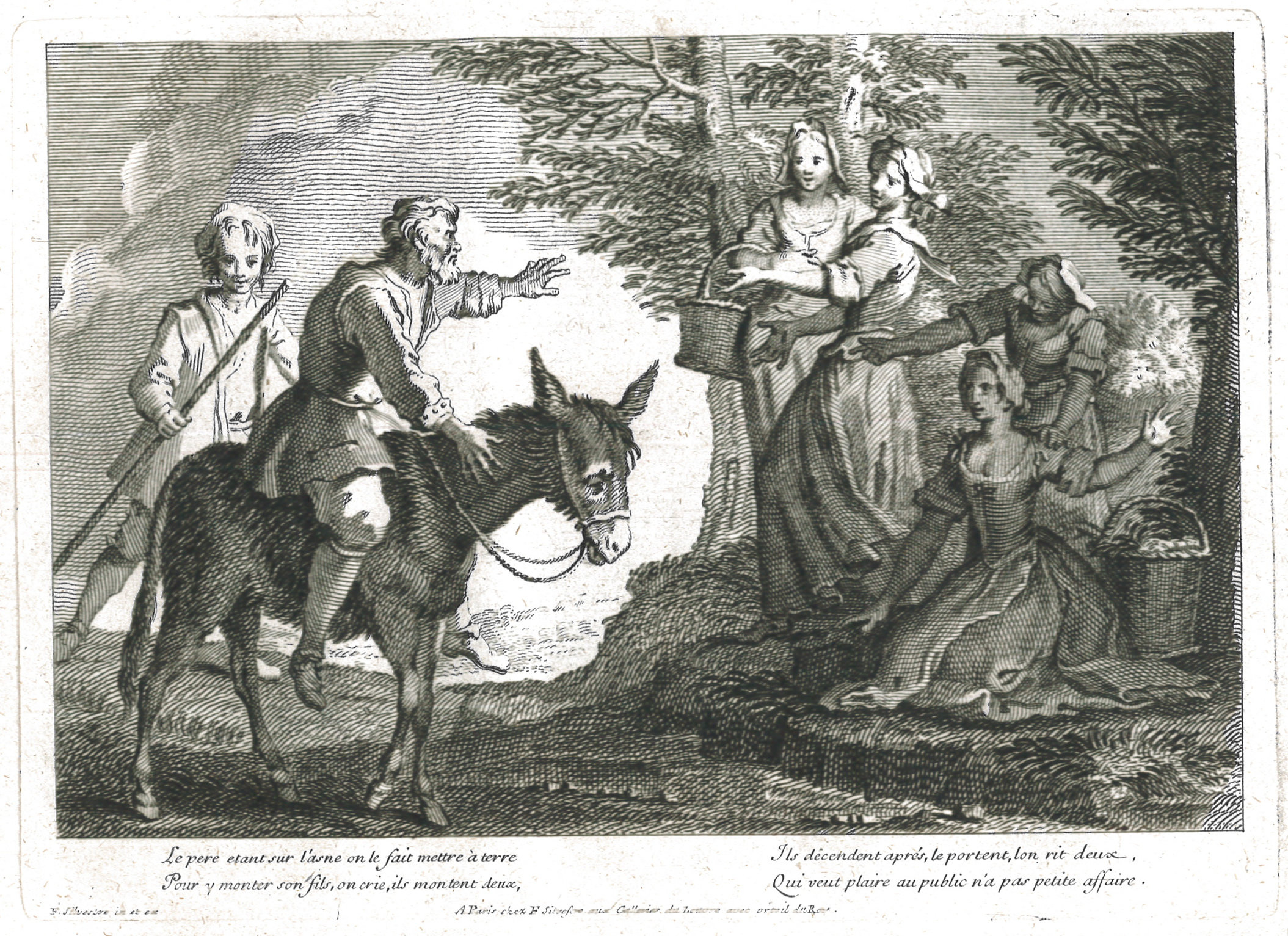 Le père, le fils et l'âne