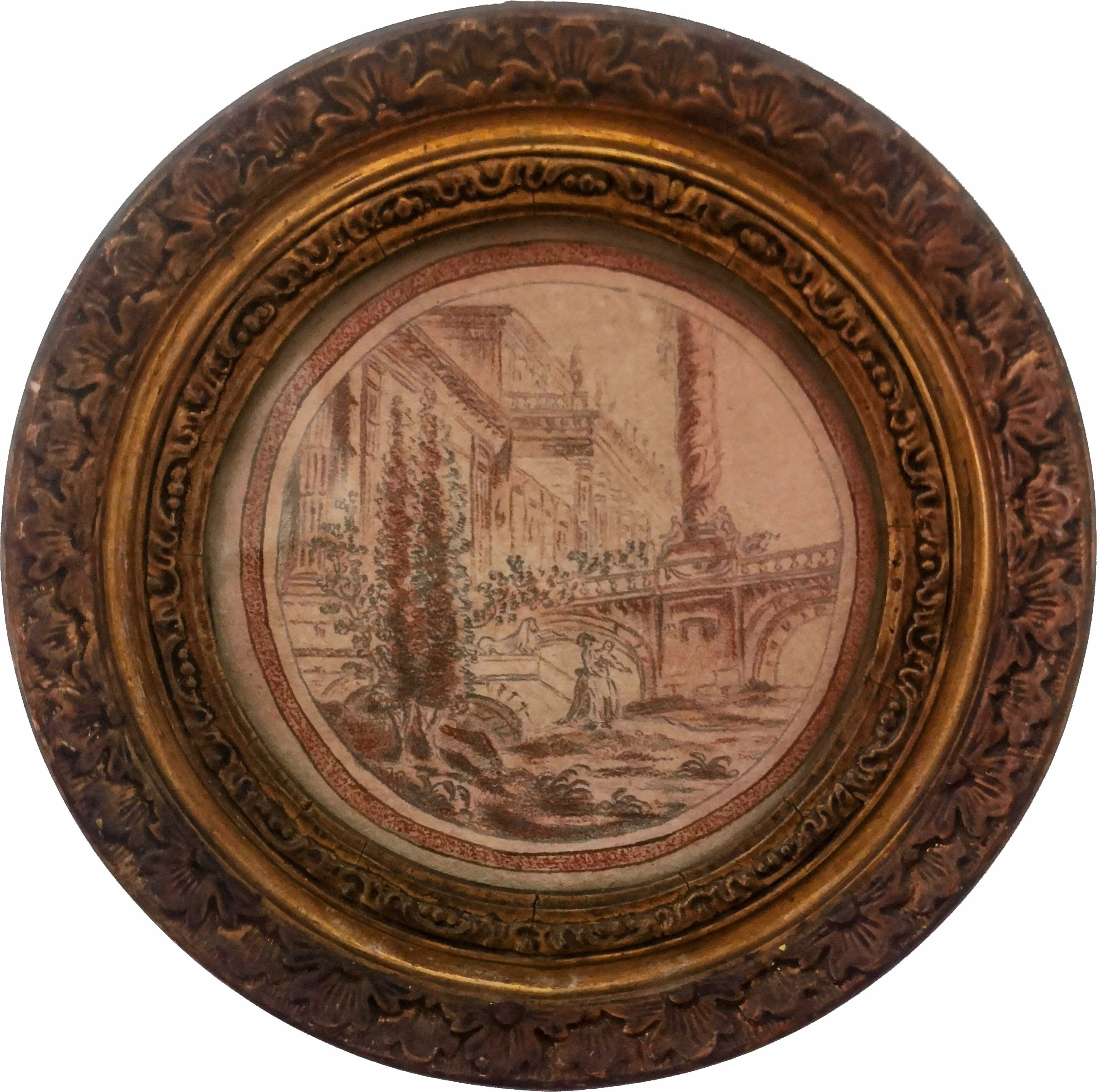 Dessin fait par les Enfants de France pour C. François Silvestre - 1699 