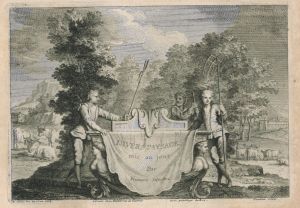 Divers paysages mis au jour par François Silvestre par Charles-François Silvestre
