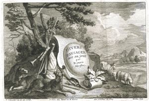 Divers Paysages mis au jour par François Silvestre par Charles-François Silvestre