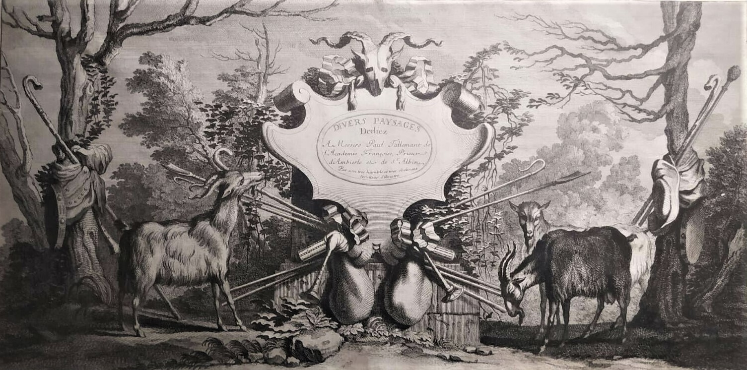 Divers Paysages dédiez à Messire Paul Tallemant