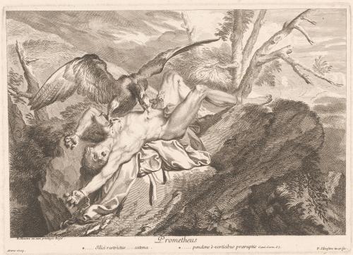Prometheus - Prométhée par Charles-François Silvestre