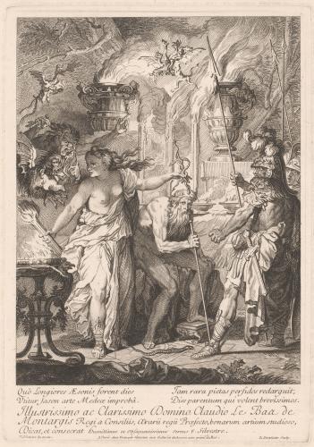 Medea de tovenares (Médée et les sorciers) par Charles-François Silvestre
