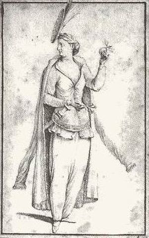 Dame de Sérail par Charles-François Silvestre