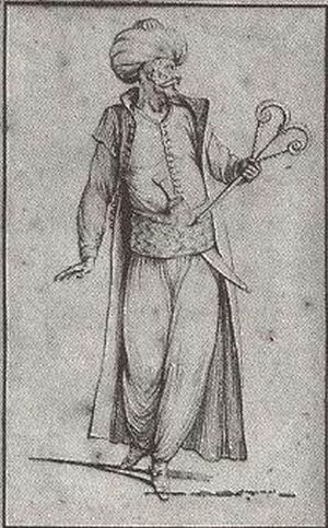 Homme turc par Charles-François Silvestre