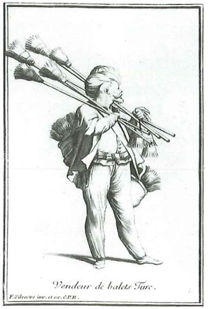 Vendeur de balets turc par Charles-François Silvestre