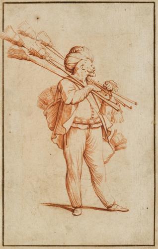 Vendeur de balets turc par Charles-François Silvestre