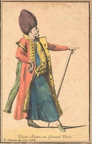 Visir Azem ou Grand Visir par Charles-François Silvestre