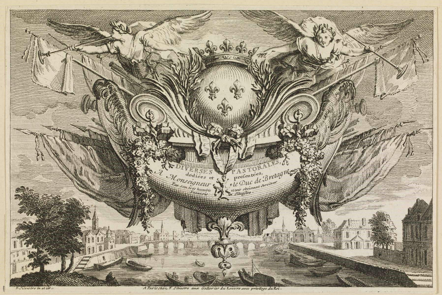 Diverses pastorales dédiées et présentées à Monseigneur le duc de Bretagne