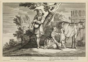 Lucas et le lait par Charles-François Silvestre