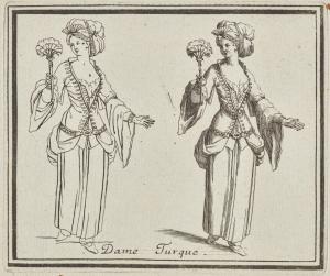 Dame Turque par Charles-François Silvestre