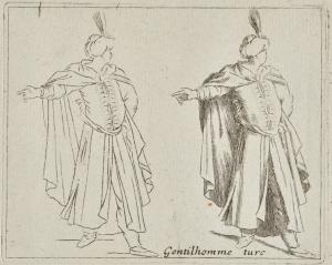 Gentilhomme turc par Charles-François Silvestre