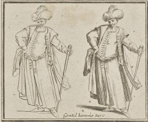 Gentil homme turc par Charles-François Silvestre