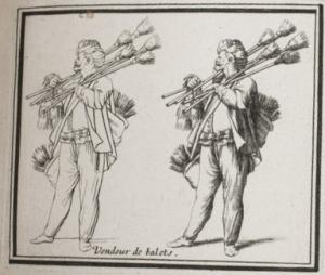 Vendeur de balets par Charles-François Silvestre