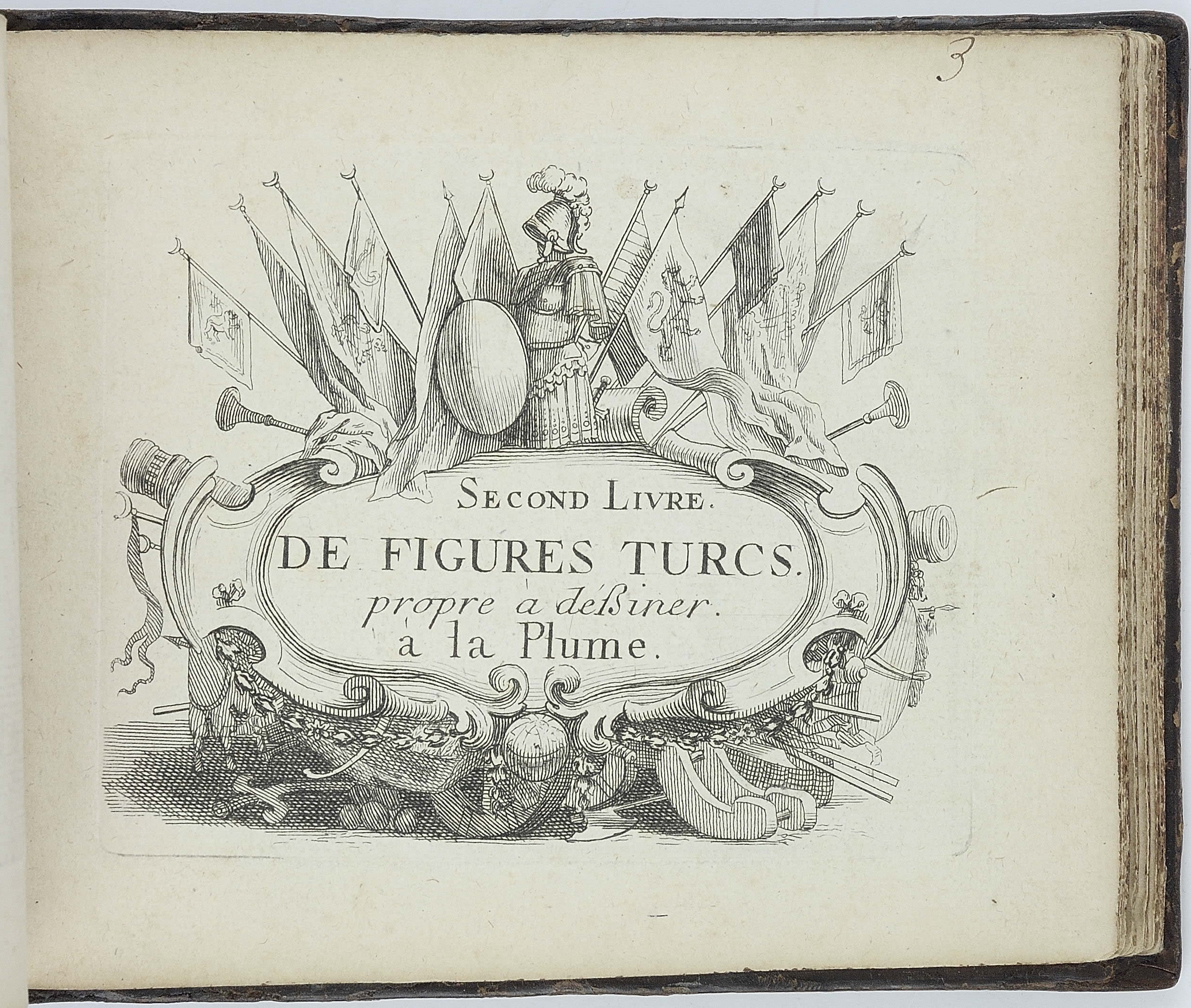 Second Livre de Figures Turcs propre à dessiner à la plume