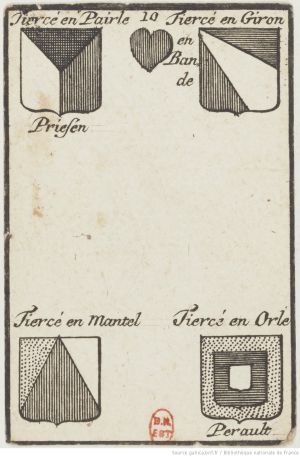 10 Quatre de cœur  par Charles-François Silvestre