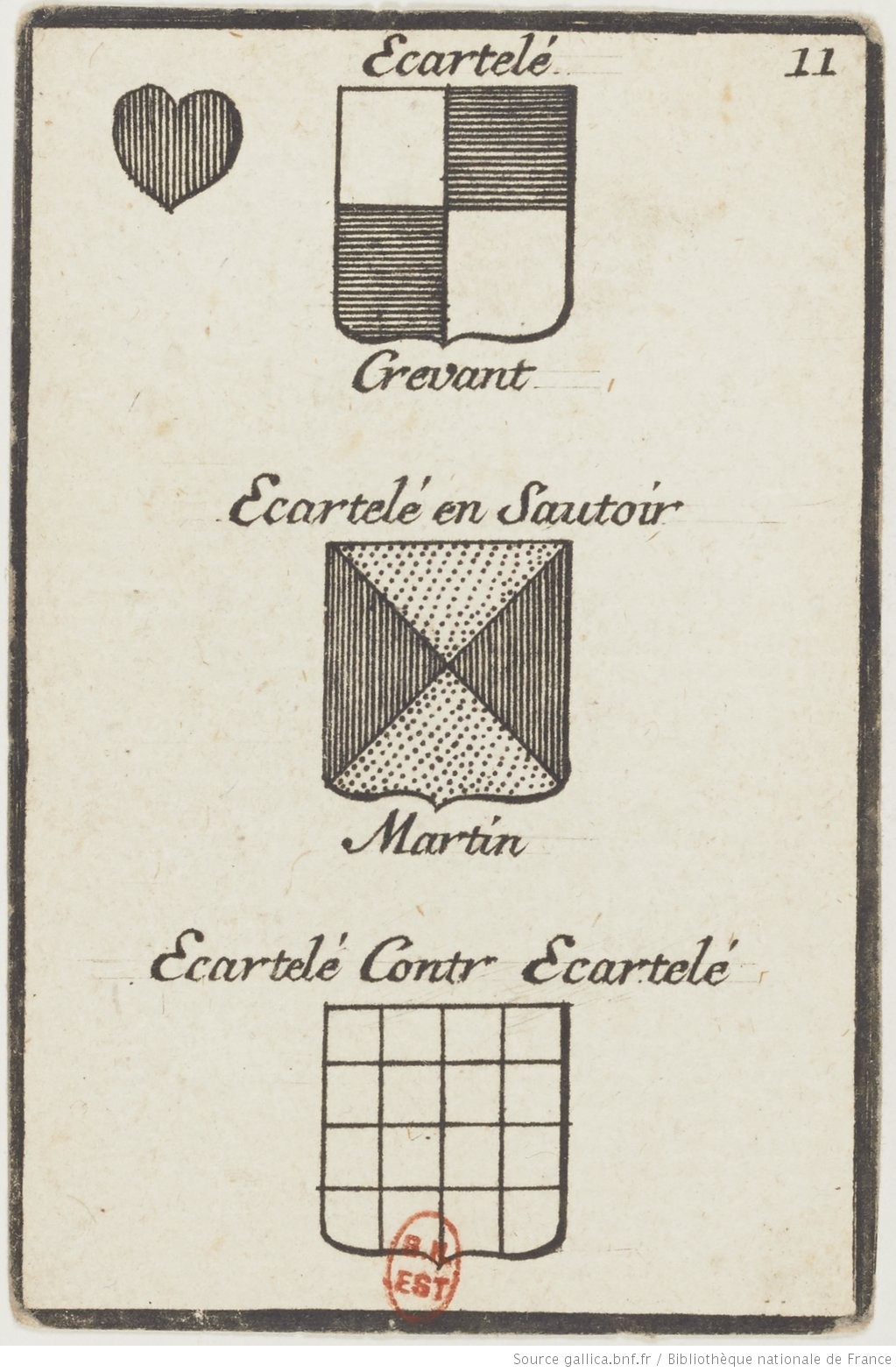 11 Trois de cœur 