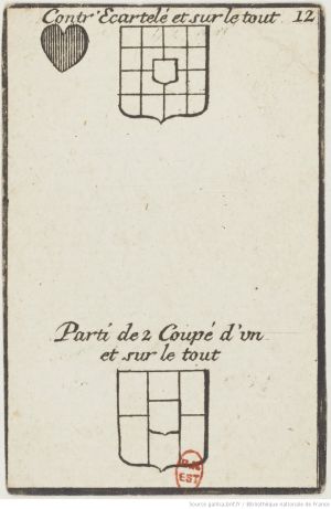 12 Deux de cœur  par Charles-François Silvestre