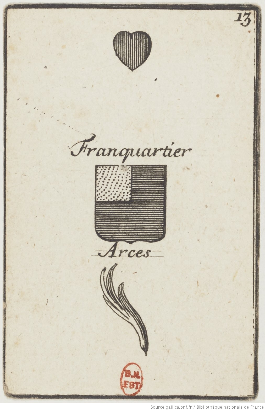 13 As de cœur 
