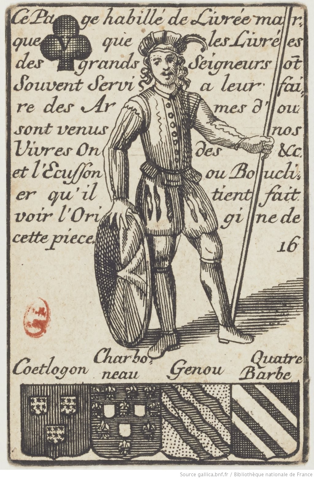 16 Valet de trèfle