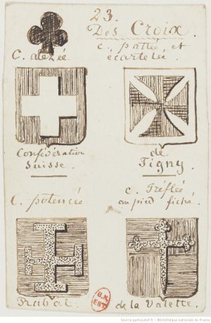 23 Quatre de trèfle par Charles-François Silvestre