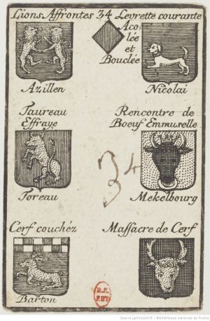 34 Six de carreau par Charles-François Silvestre