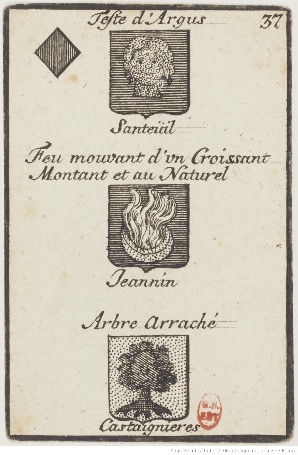 37 Trois de carreau