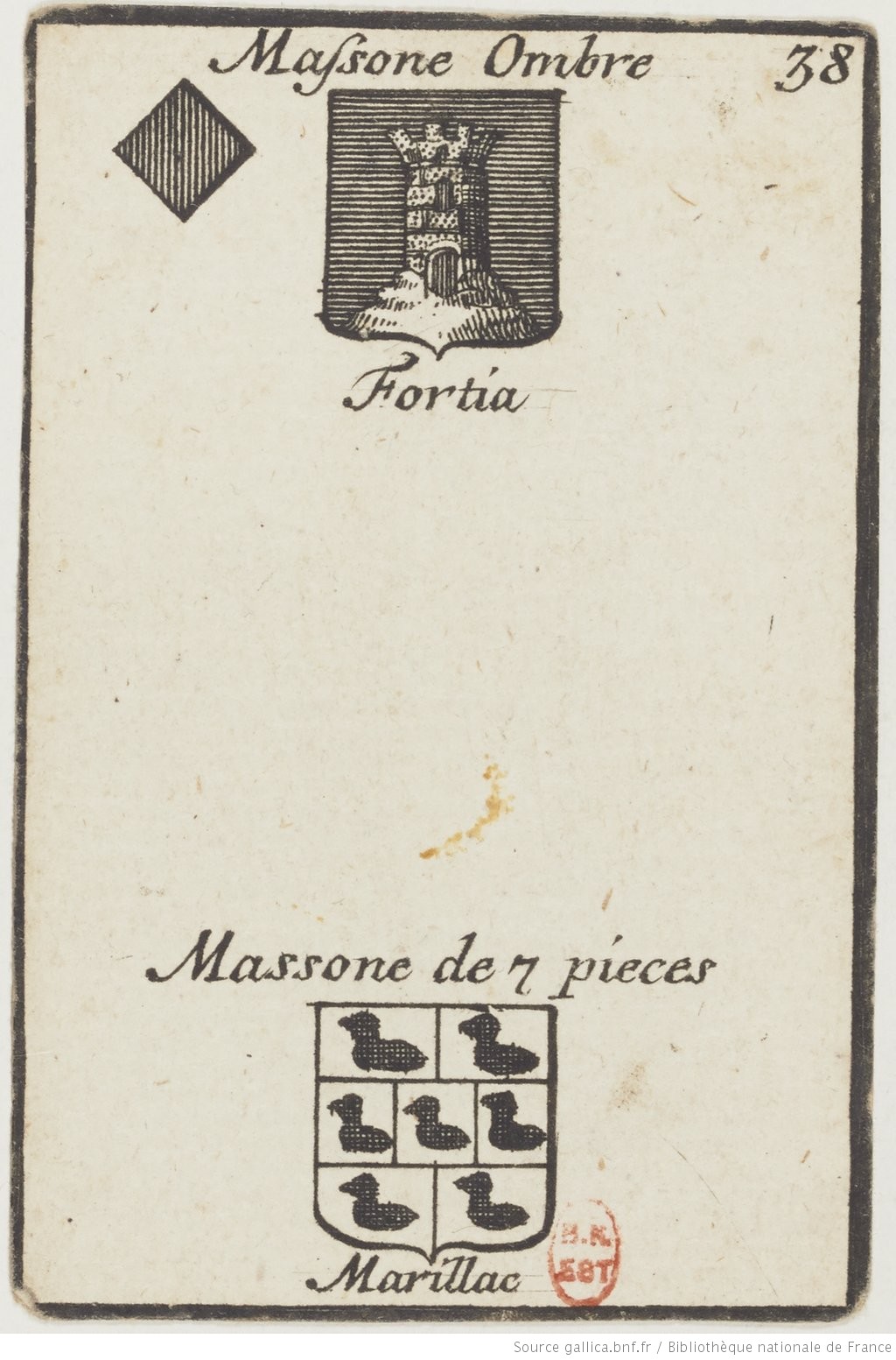 38 Deux de carreau