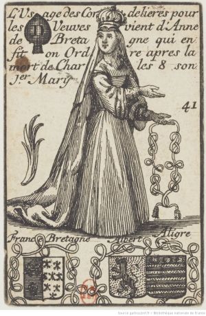 41 Dame de pique par Charles-François Silvestre