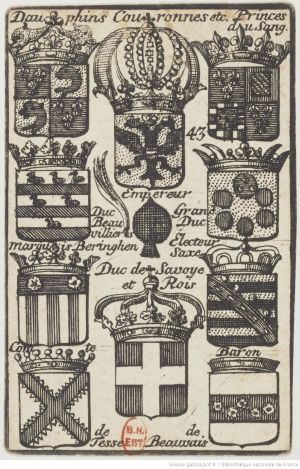 43 Dix de pique par Charles-François Silvestre