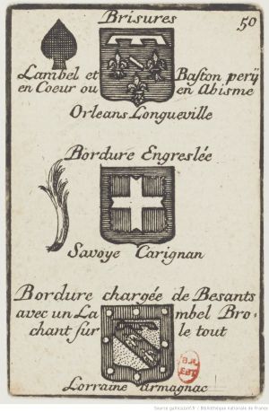 50 Trois de pique par Charles-François Silvestre