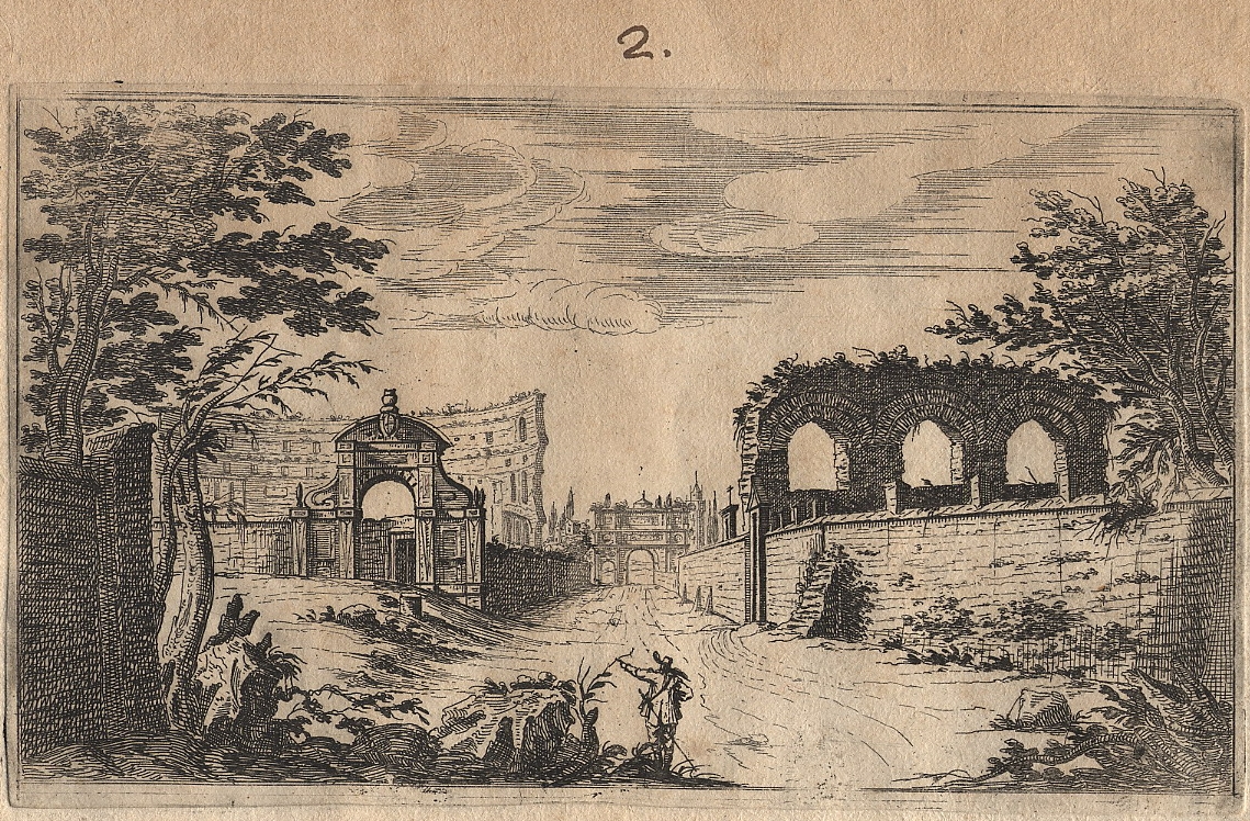 Israël Silvestre : Vue du Colisée et de l