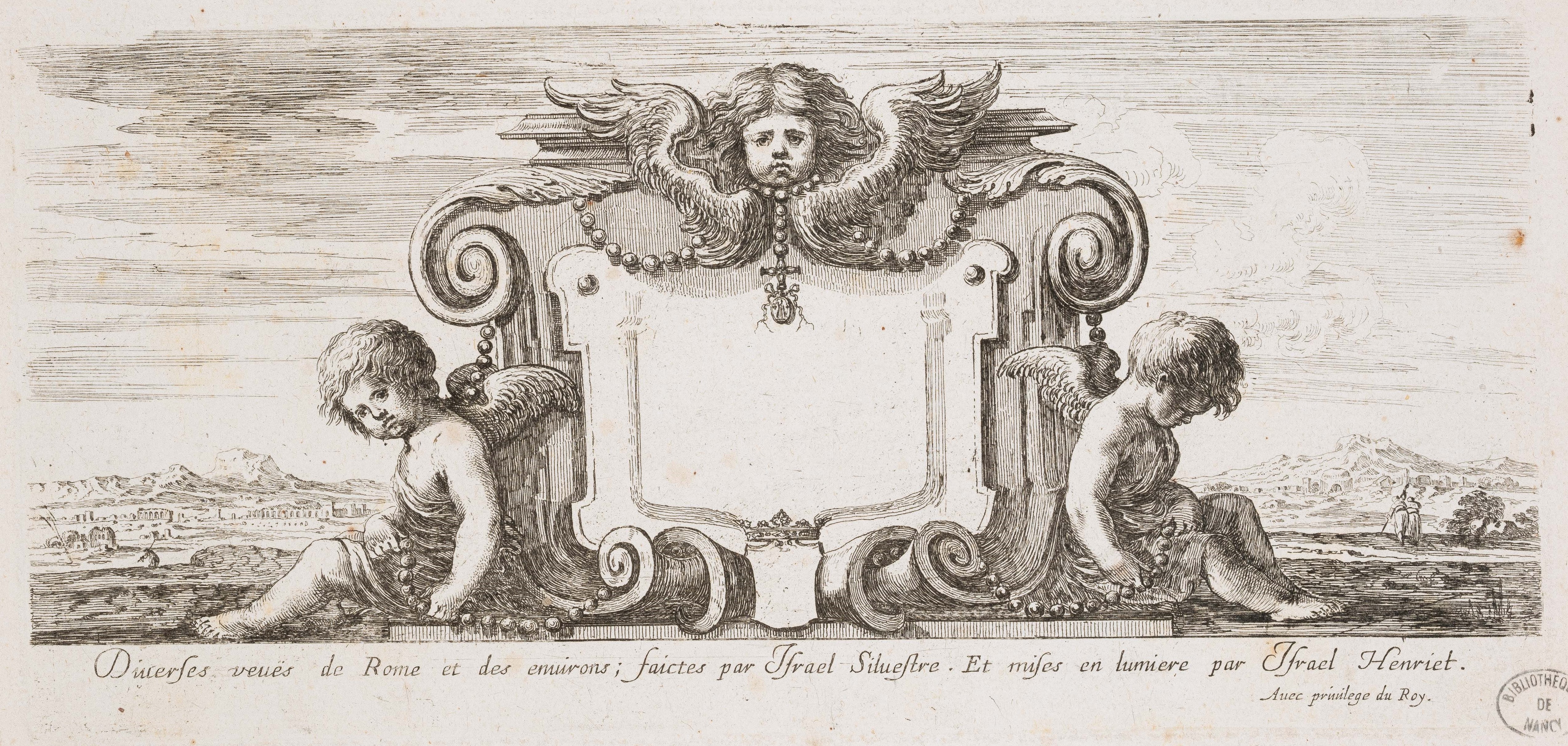 Israël Silvestre : Diverses veuës de Rome et des environs.