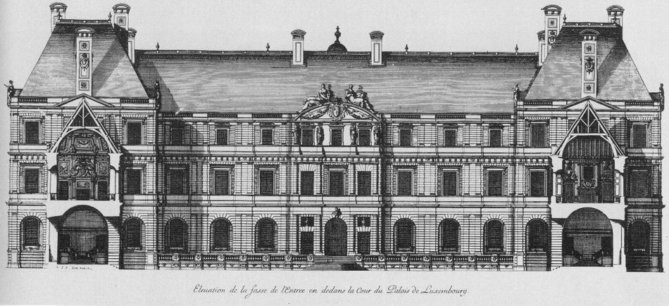 Israël Silvestre : Elevation de la fasse de l
