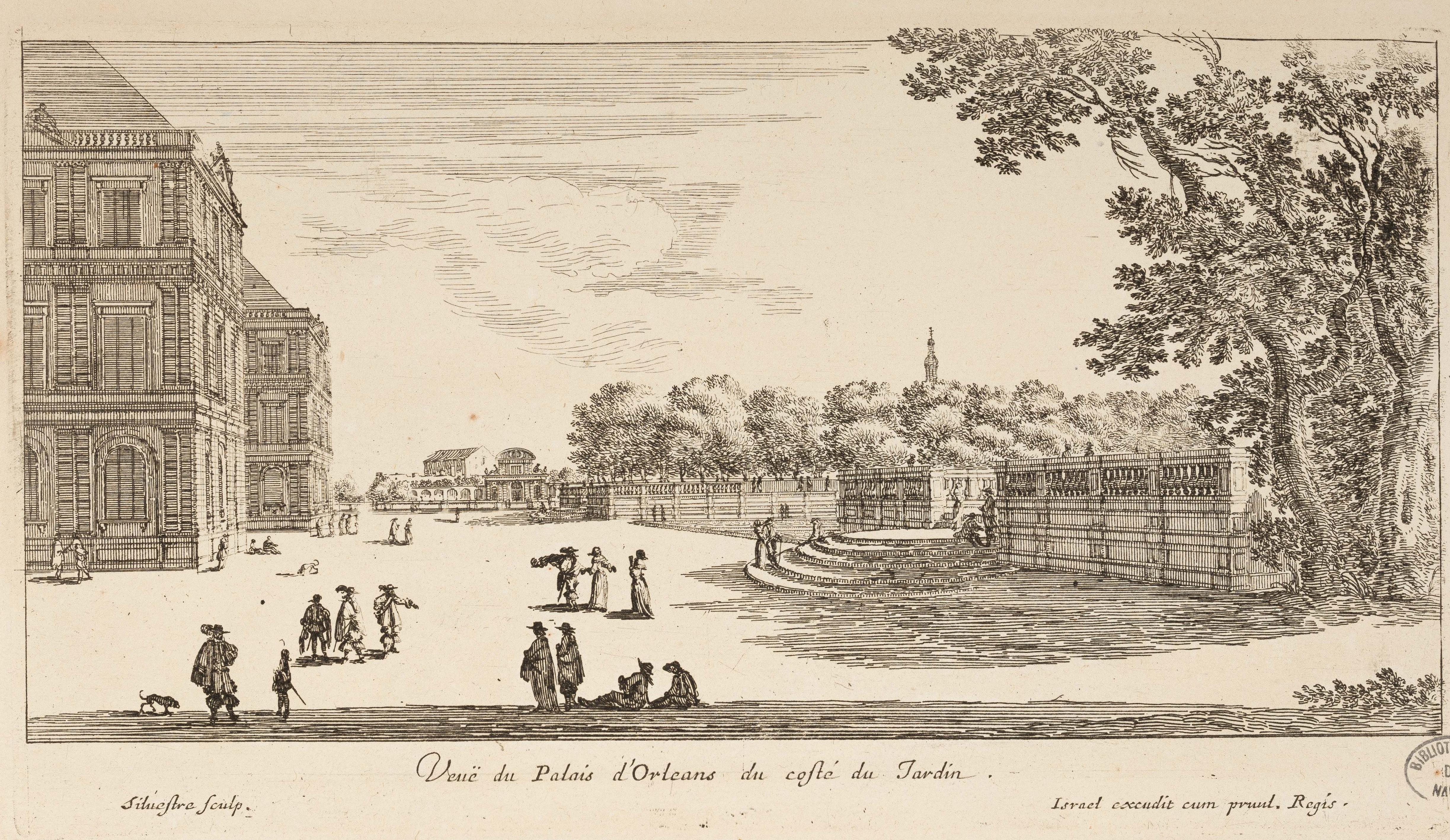 Israël Silvestre : Veuë du Palais d