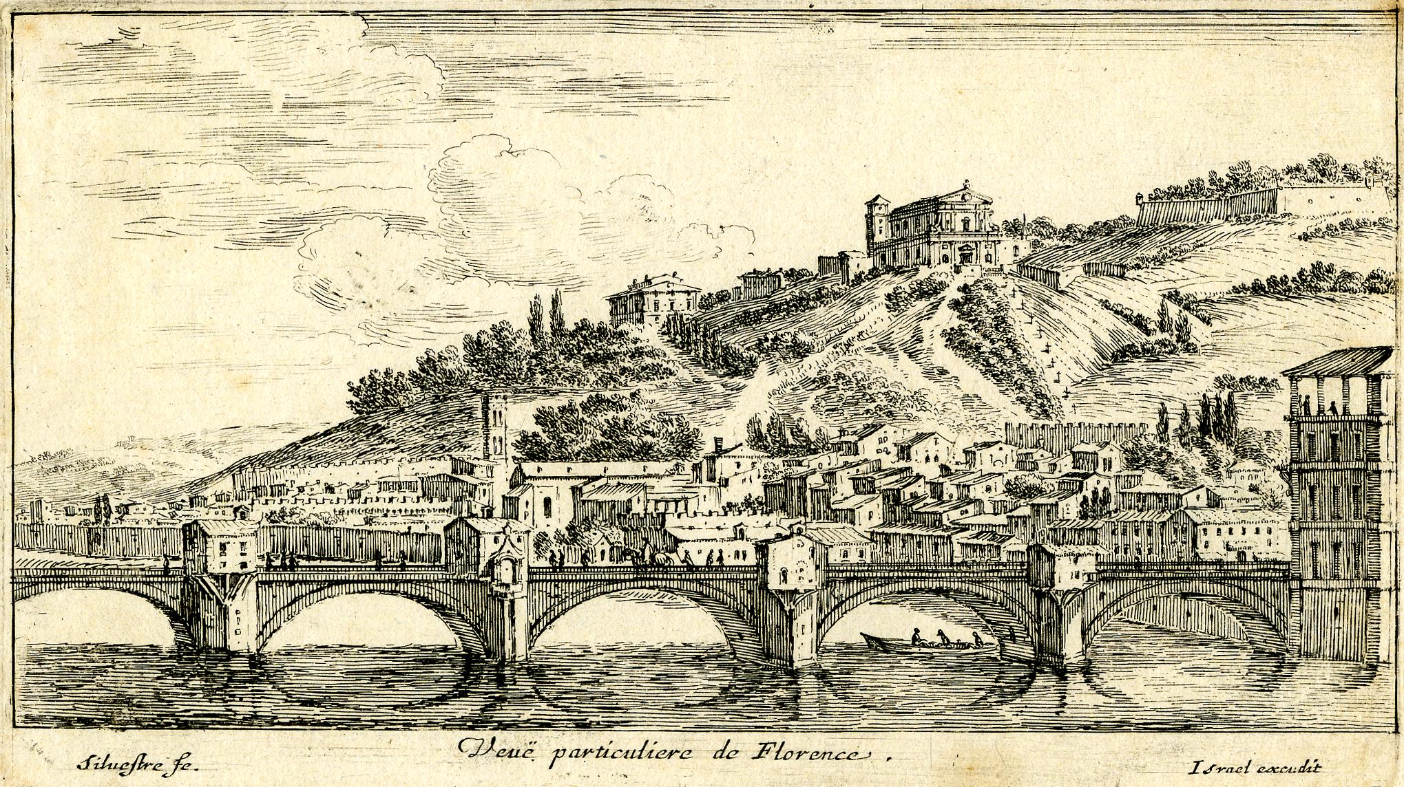 Israël Silvestre : Veuë particulière de Florence.